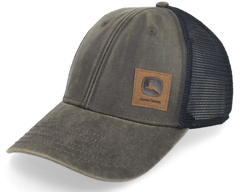 John Deere Twill/Mesh Cap Brown/Black Trucker online