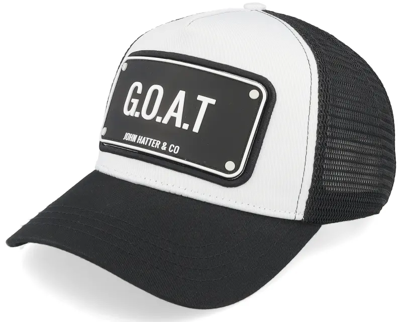 John Hatter & Co G.O.A.T. Black/White A-Frame Trucker online