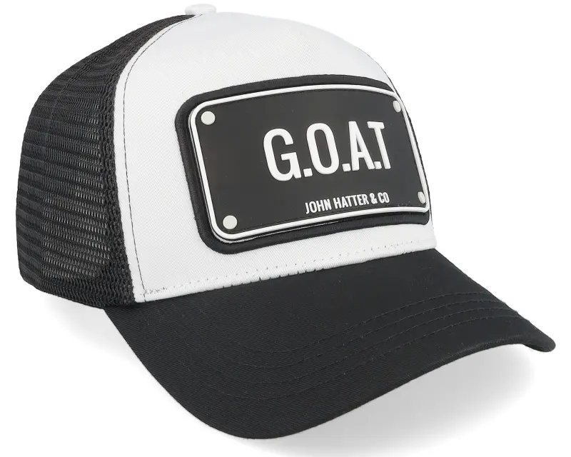 John Hatter & Co G.O.A.T. Black/White A-Frame Trucker online