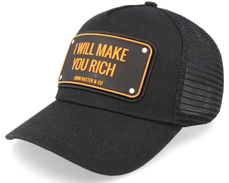 John Hatter & Co I Will Make You Rich Black Trucker online