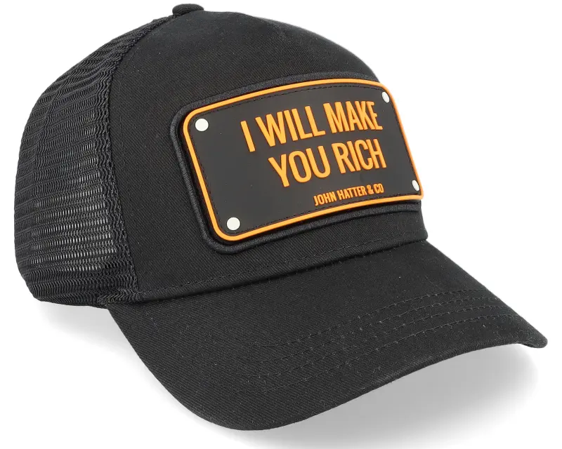 John Hatter & Co I Will Make You Rich Black Trucker online