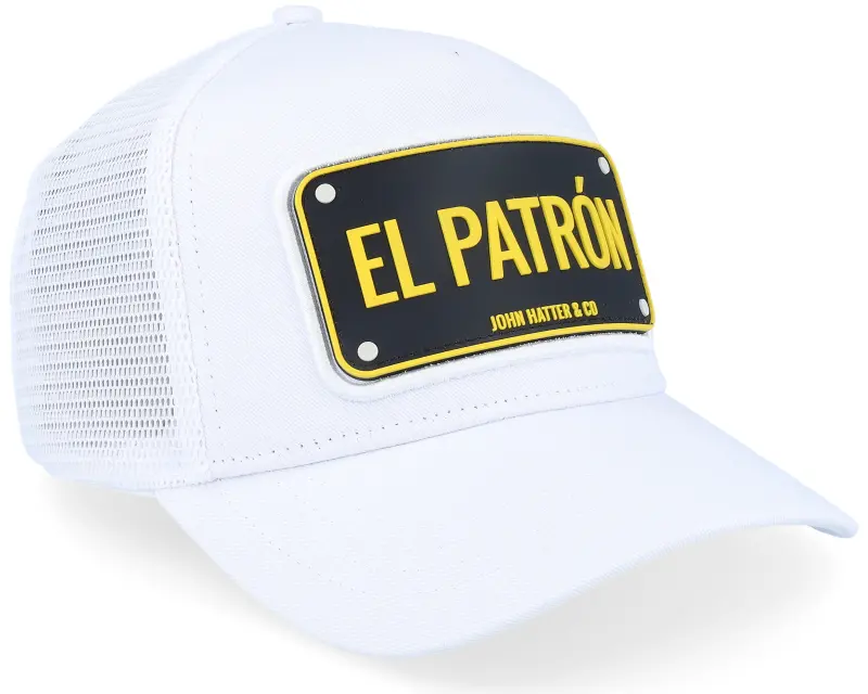 John Hatter & Co Rubber- El Patron White Trucker online