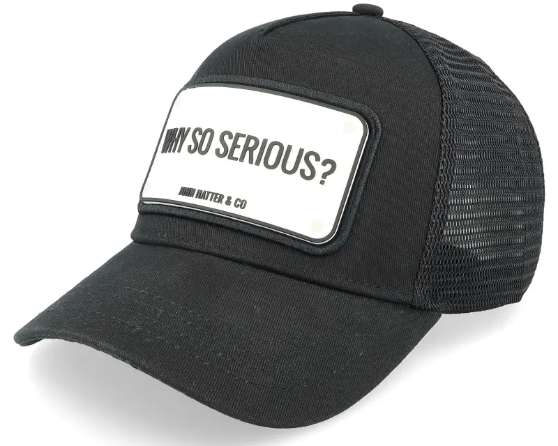 John Hatter & Co Why So Serious? Black Trucker online