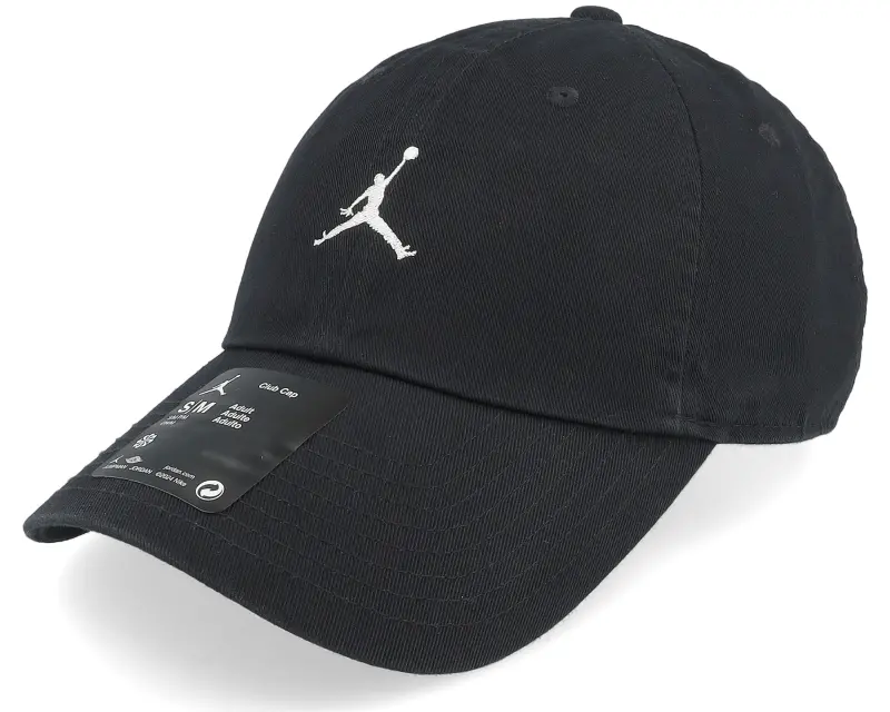 Jordan Club Cap Swoosh Black/White Dad Cap online