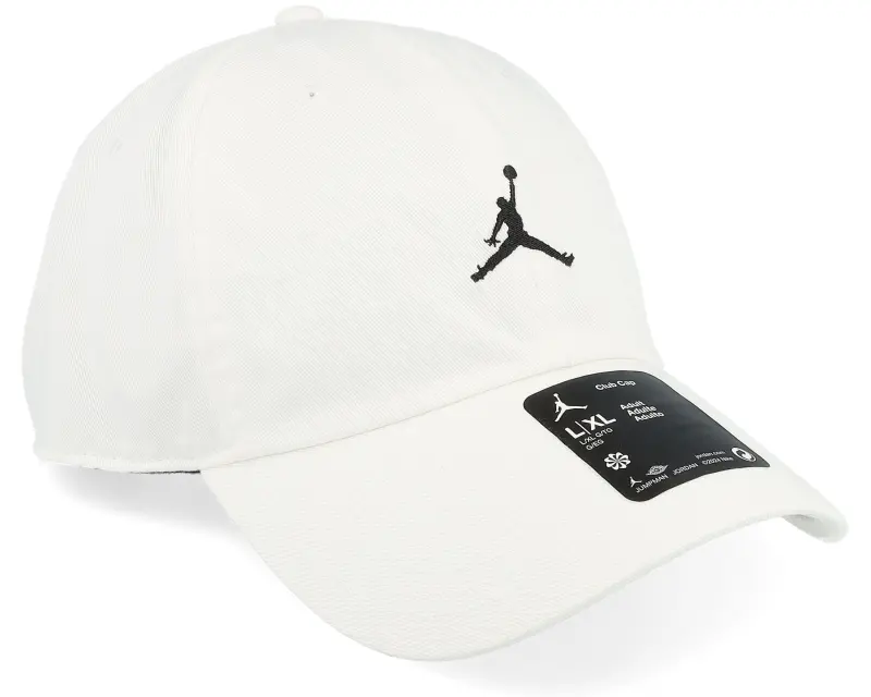 Jordan Club Cap Swoosh White/Black Dad Cap online