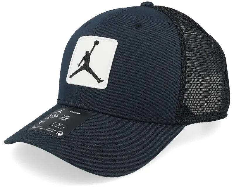 Jordan Rise JM Patch Black/White Trucker online