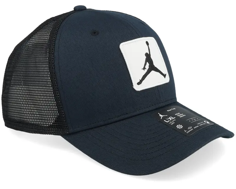 Jordan Rise JM Patch Black/White Trucker online