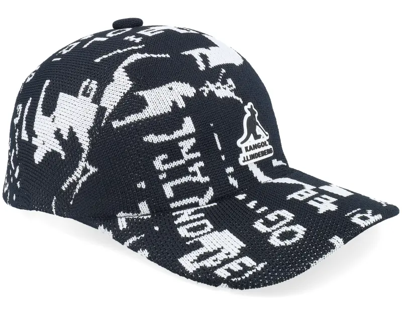 Kangol Cooper Jacquard Spacecap Black Adjustable online