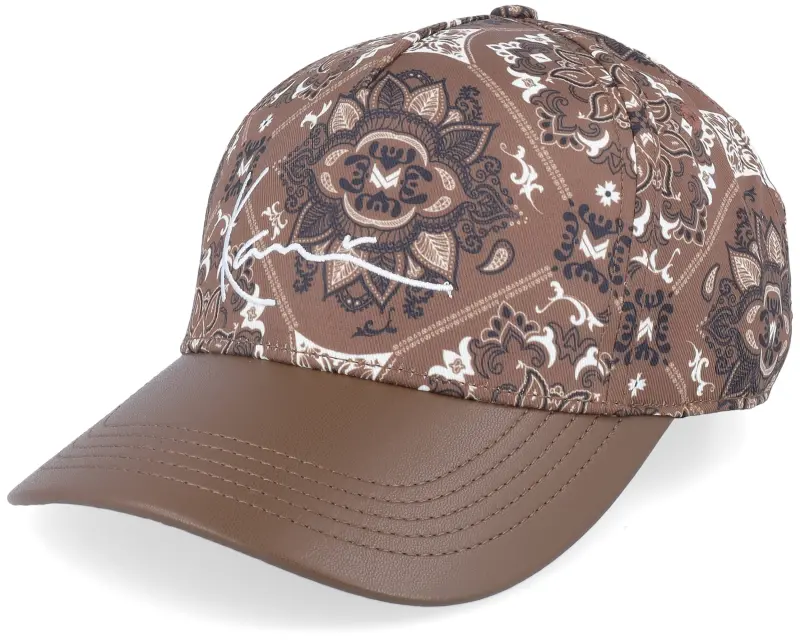 Karl Kani Signature Paisley Cap Brown Adjustable online