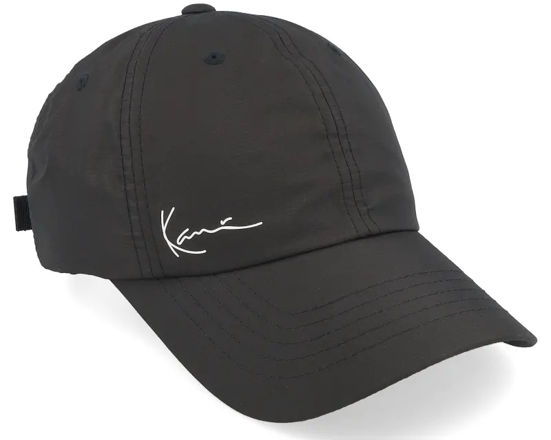 Karl Kani Small Signature Ripstop Cap Black Dad Cap online