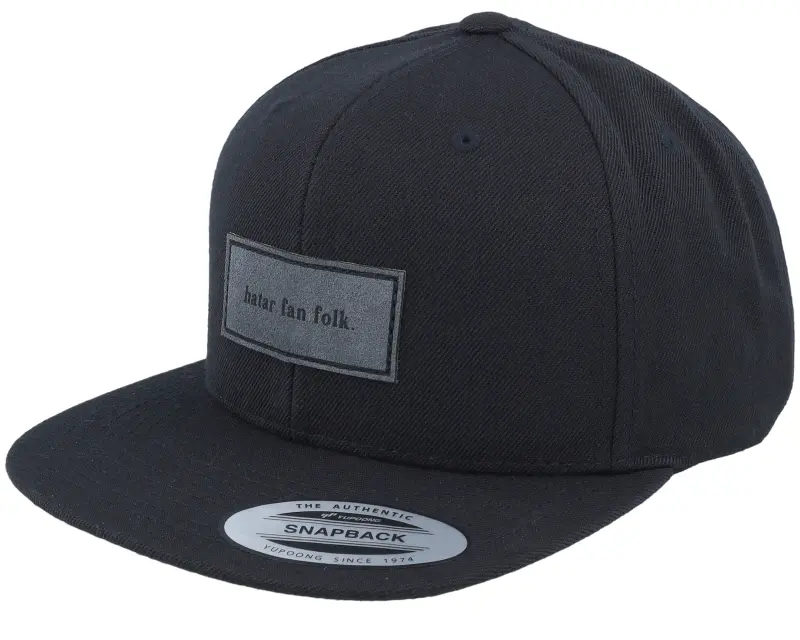 Kränkt! Hatar Fan Folk Patch Black Snapback online