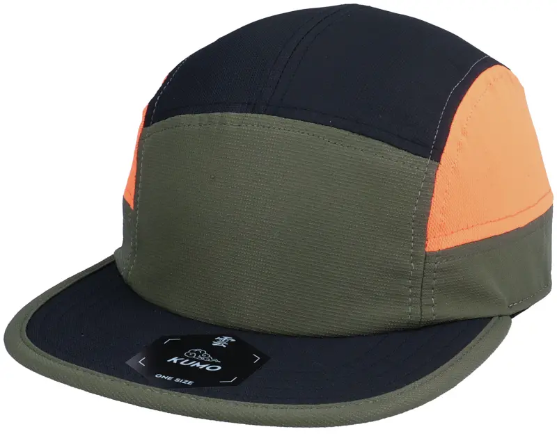 Kumo Cloudfit Olive/Black/Orange 5-Panel online