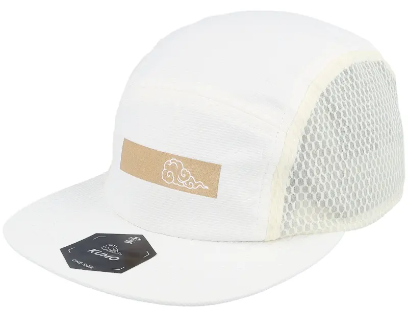Kumo Thin Wide Box Logo Vent White 5-panel online