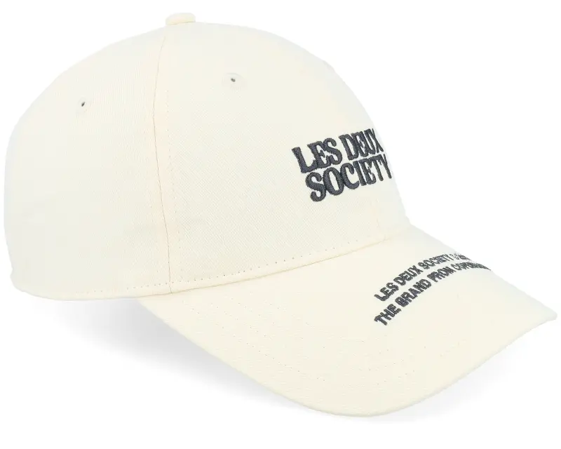 Les Deux Society Ivory/Dark Navy Dad Cap online