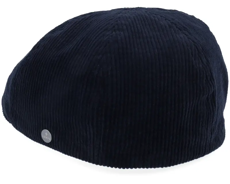 Lierys Duck Cap Corduroy Navy Flatcap online