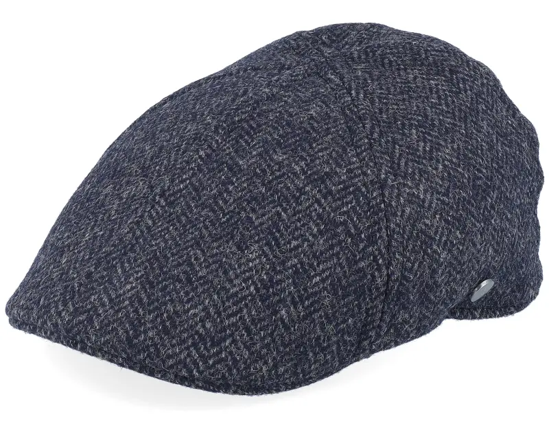 Lierys Duck Cap Wool Navy Flat Cap online