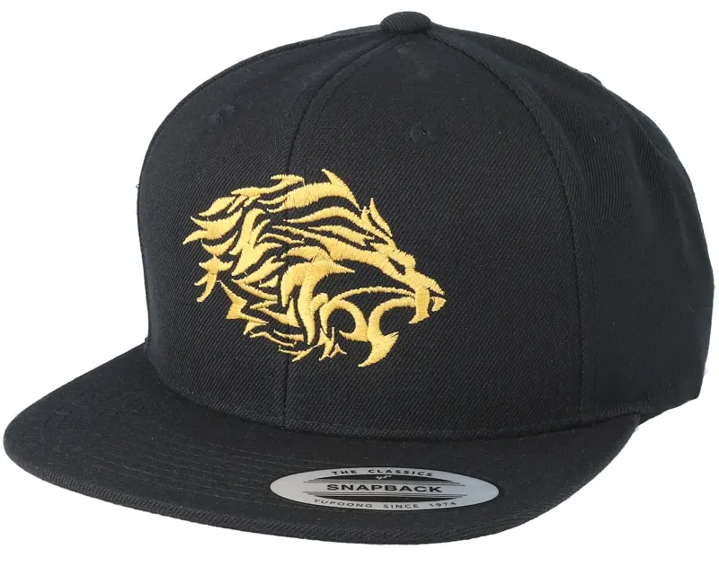 Lions Tribal Logo Black/Gold Snapback online