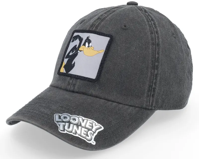 Looney Tunes Daffy Duck Pose Black Dad Cap online