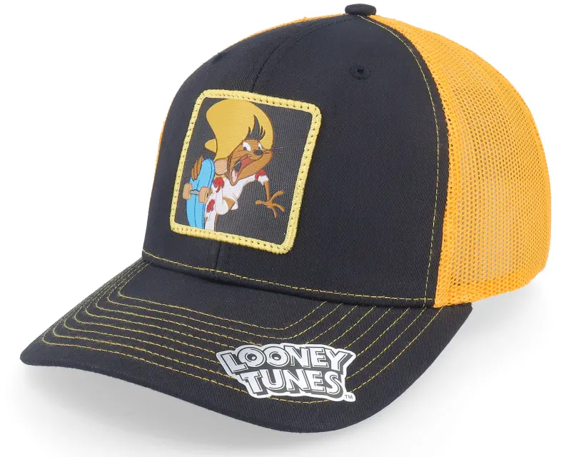 Looney Tunes Speedy Gonzales Black/Yellow Trucker online