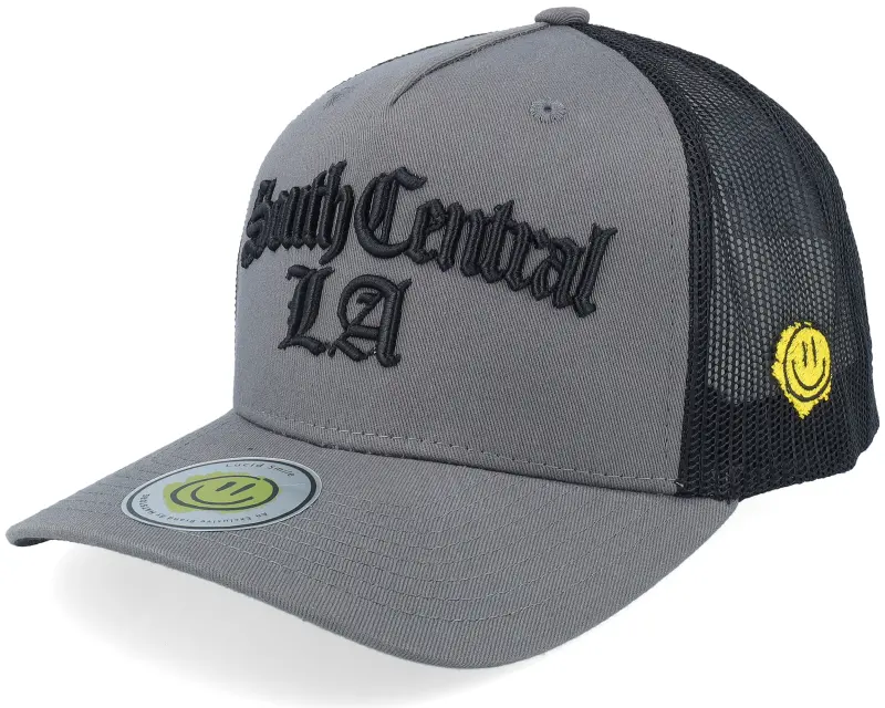 Lucid Smile South Central La 3d Script Grey/Black A-frame Trucker online
