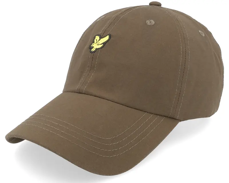 Lyle & Scott Ripstop Baseball Cap Olive Dad Cap online