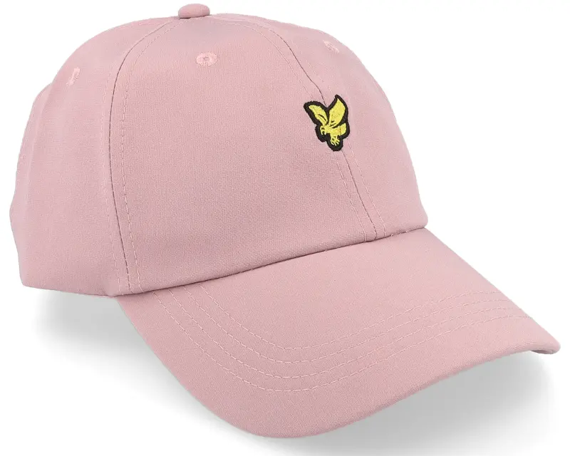 Lyle & Scott Seersucker Baseball Cap Hutton Pink Dad Cap online