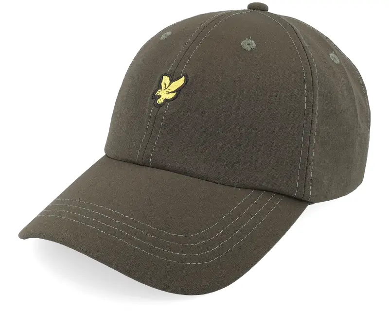 Lyle & Scott Seersucker Baseball Cap Seaweed Dad Cap online