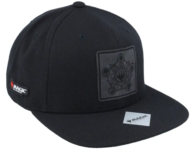 Magic: The Gathering Mtg Mana Logo Engraved Box Black/Black Snapback online