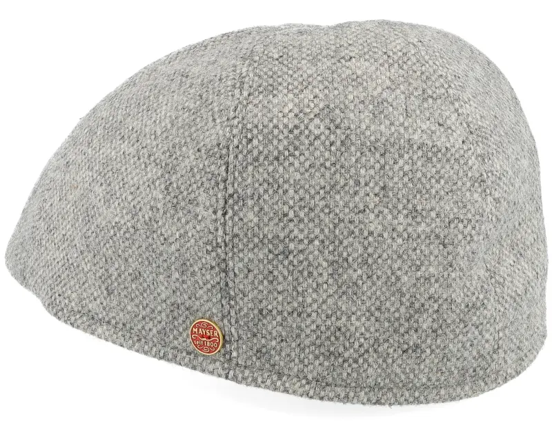 Mayser Paddy Tweed Grey Flat Cap online