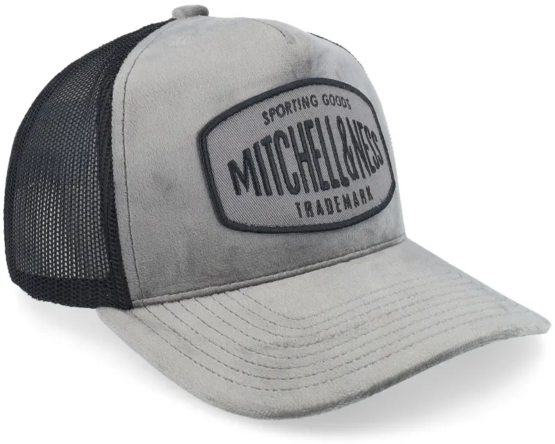Mitchell & Ness Hatstore Exclusive x Branded Velvet M&n Patch Grey/Black Trucker online