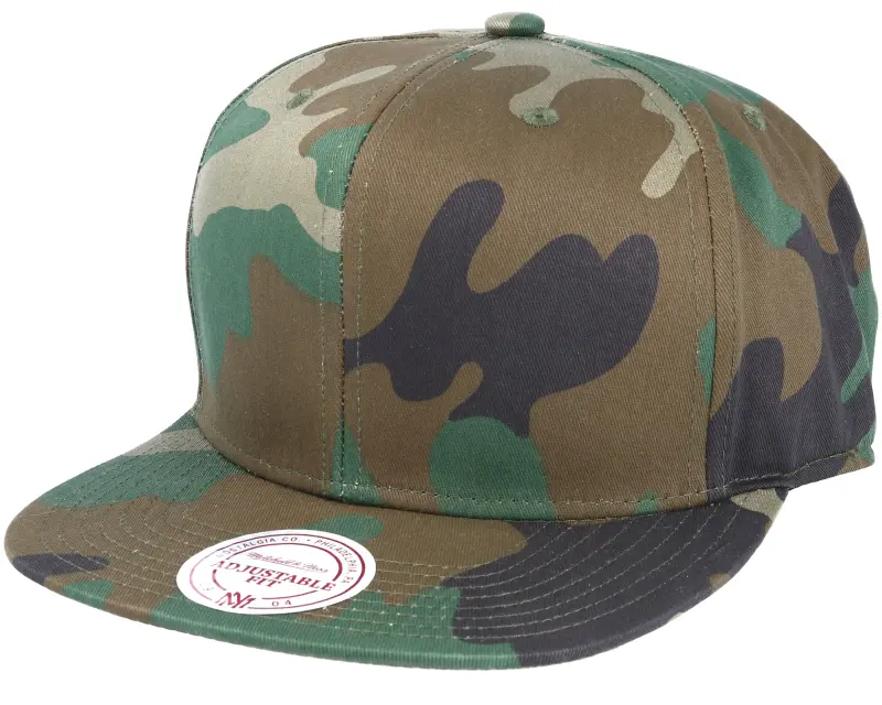 Mitchell & Ness Blank Camo Snapback online