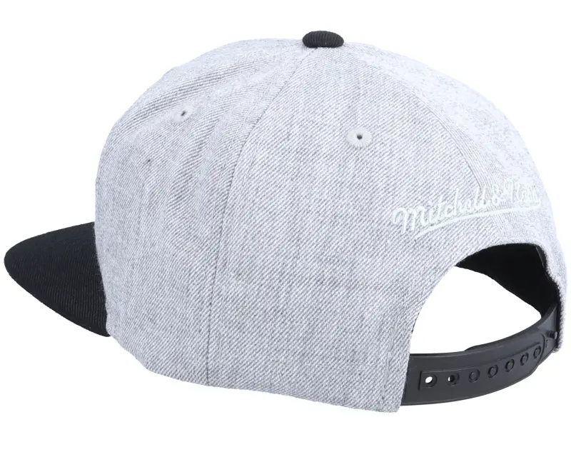 Mitchell & Ness Blank Grey/Black Snapback online