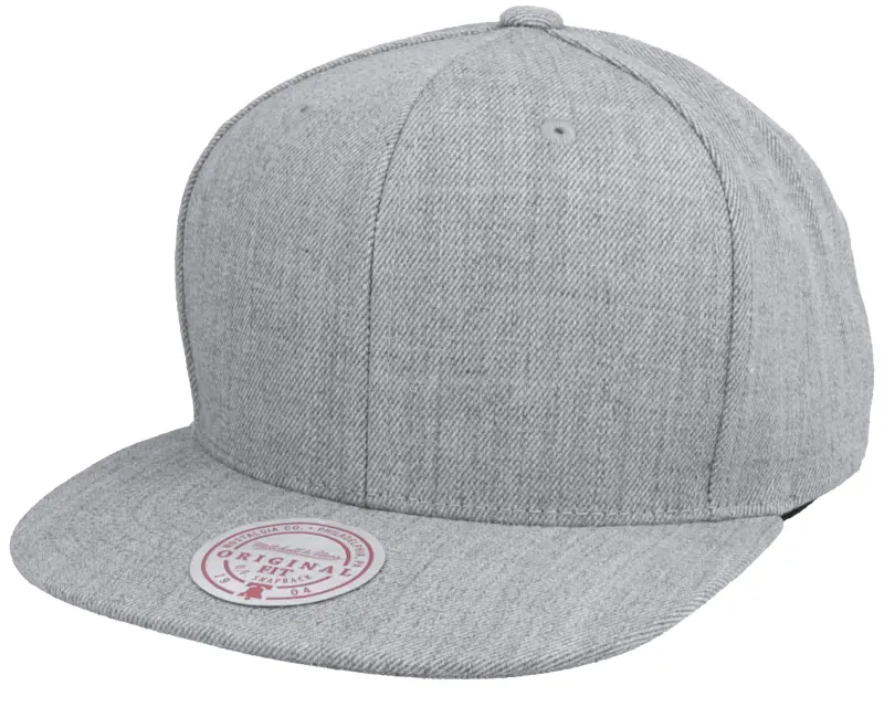 Mitchell & Ness Blank Heather Grey Snapback online