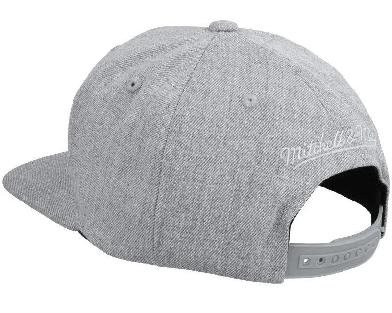 Mitchell & Ness Blank Heather Grey Snapback online