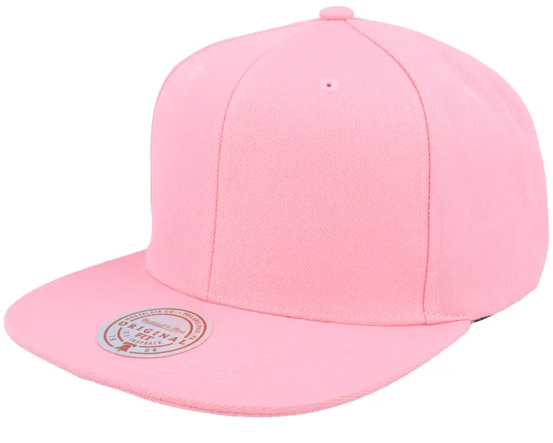 Mitchell & Ness Blank Pink High Crown Snapback online