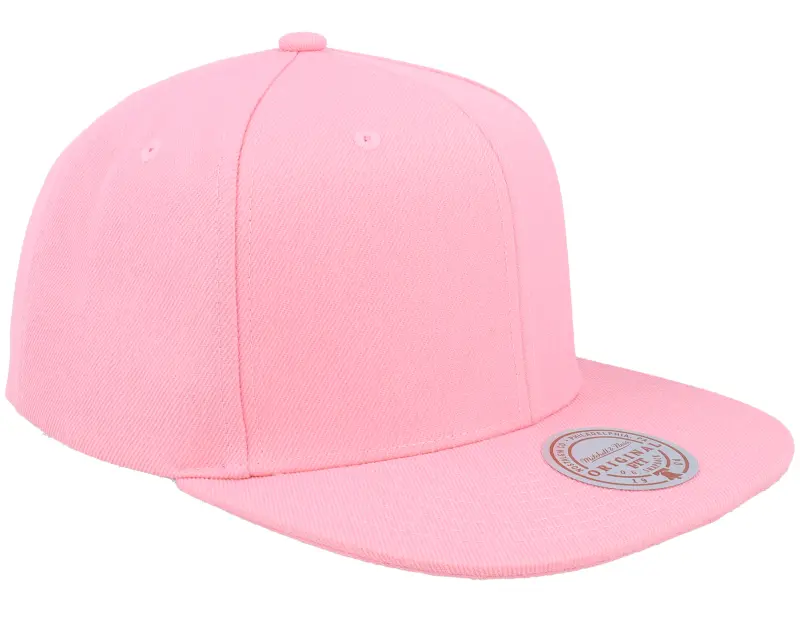 Mitchell & Ness Blank Pink High Crown Snapback online