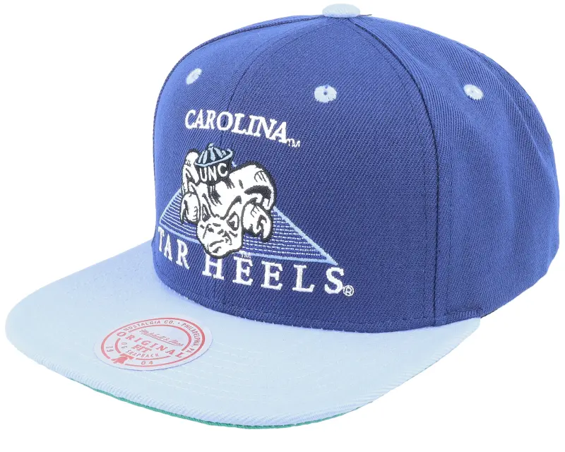 Mitchell & Ness Carolina Tar Heels Carolina Monument Blue Snapback online