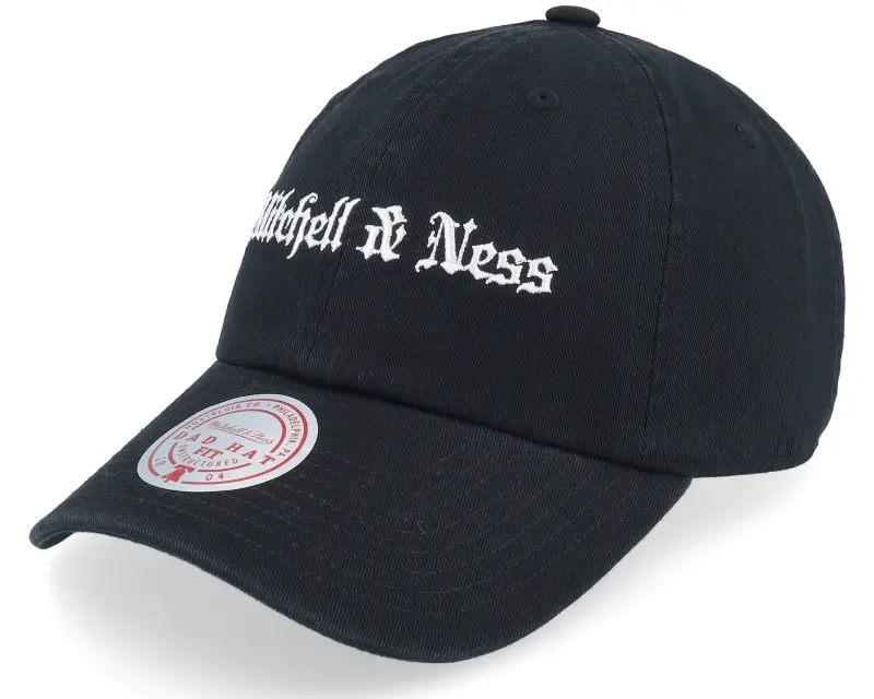 Mitchell & Ness Gothic Black Dad Cap online