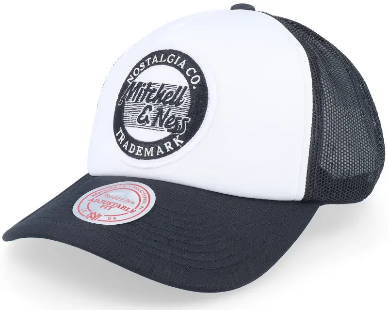 Mitchell & Ness Home Run Black/White Trucker online