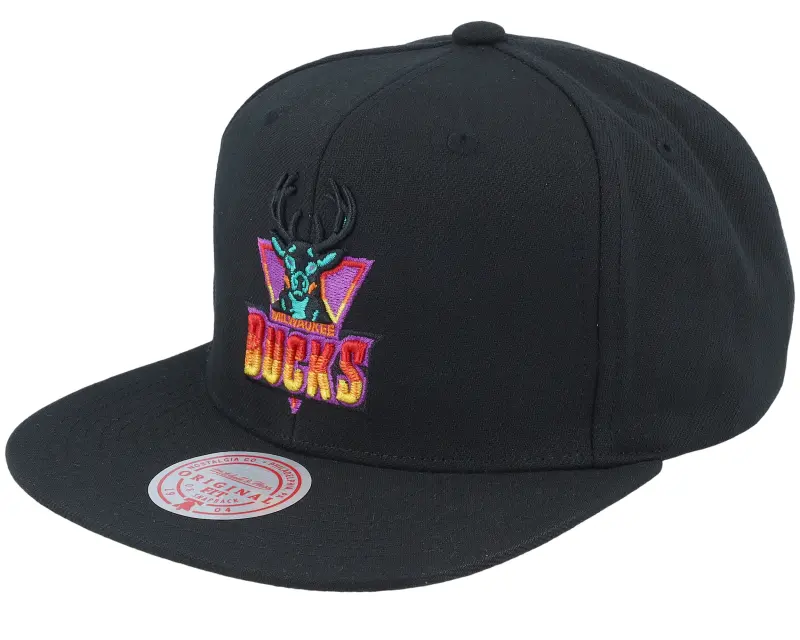 Mitchell & Ness Milwaukee Bucks High Grade Hwc Black Snapback online