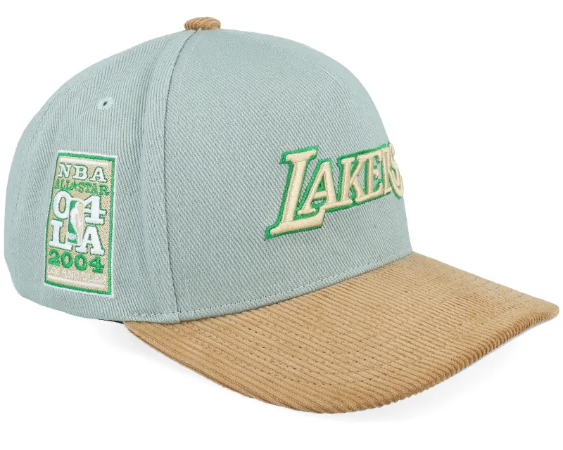 Mitchell & Ness Minted Pro Crown Grey/Brown A-Frame Adjustable online