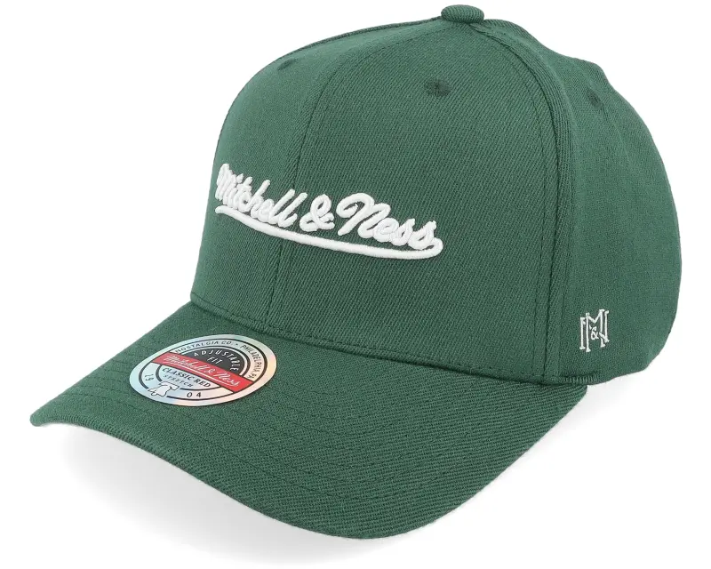 Mitchell & Ness Own Brand Script Dark Green Adjustable online