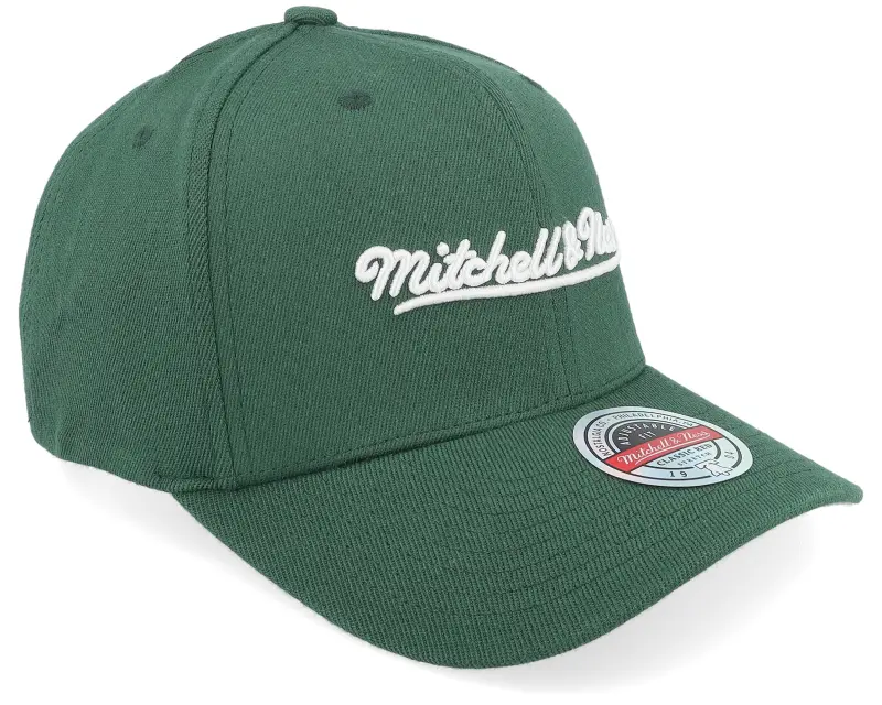 Mitchell & Ness Own Brand Script Dark Green Adjustable online