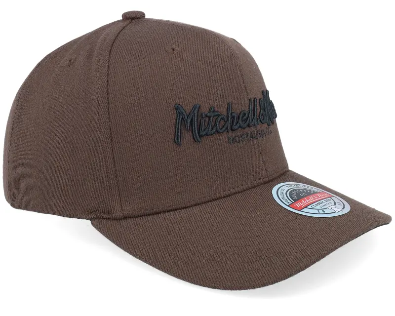 Mitchell & Ness Pinscript Classic Red Brown/Black Adjustable online