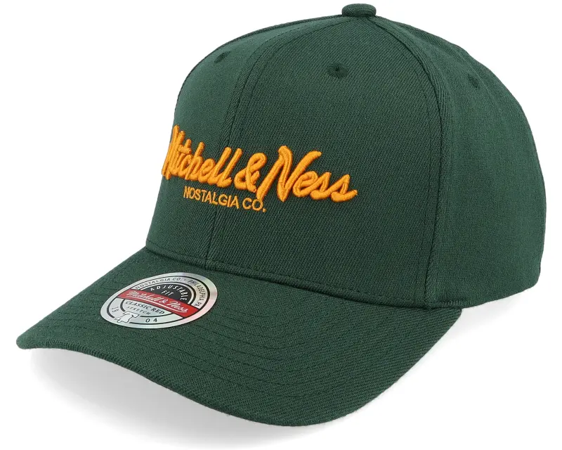 Mitchell & Ness Pinscript Classic Red Green/Orange Adjustable online