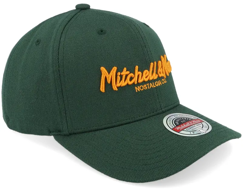 Mitchell & Ness Pinscript Classic Red Green/Orange Adjustable online