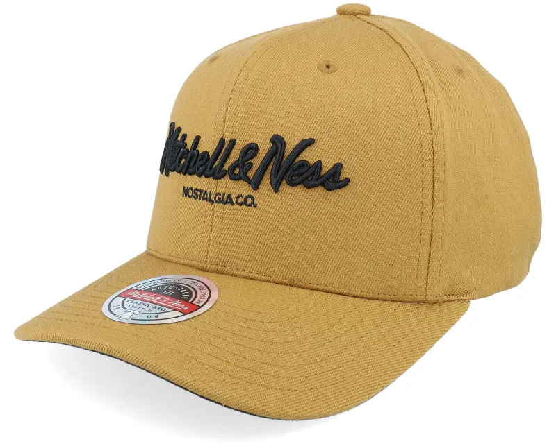 Mitchell & Ness Pinscript Classic Red Mustard/Black Adjustable online
