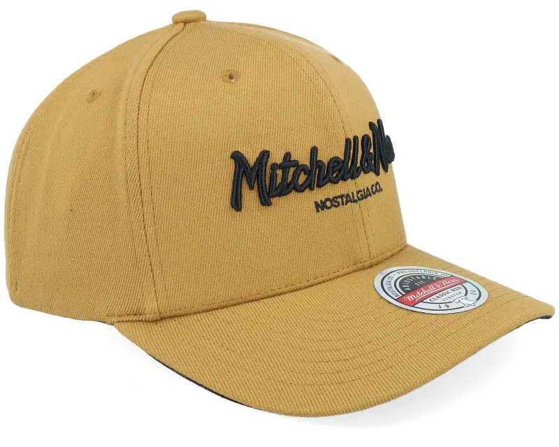 Mitchell & Ness Pinscript Classic Red Mustard/Black Adjustable online