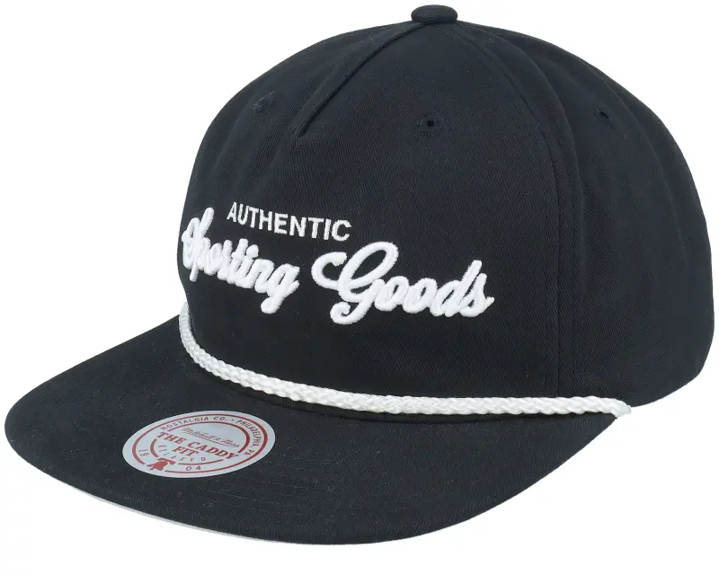 Mitchell & Ness Sporting Goods Deadstock Branded Black Snapback online