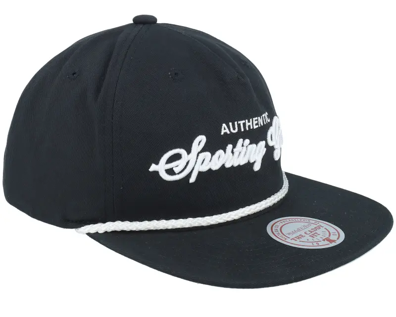 Mitchell & Ness Sporting Goods Deadstock Branded Black Snapback online